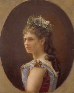 Katharina Schratt, kejser Franz Joseph af Østrigs elskerinde, 1880